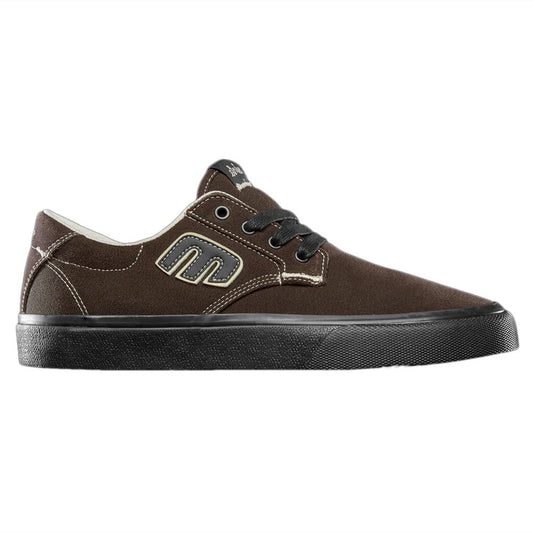 Etnies Barge Plus Julian Lewis Brown Black Skate Shoes