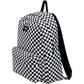 Vans Old Skool Check Backpack Black White