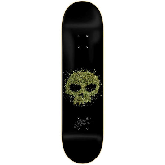Zero Skateboards Single Ounce Skull Forest Edwards Skateboard Deck 8.5"