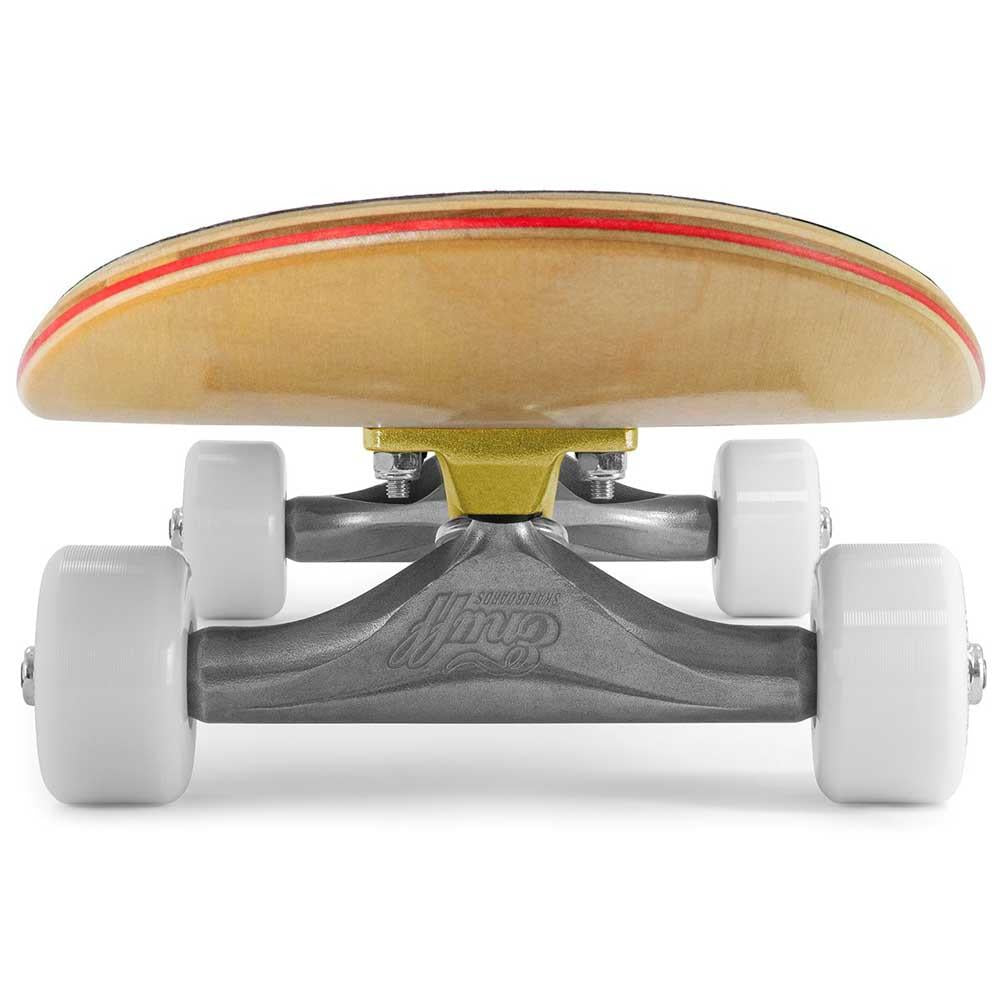 Enuff Lucky Cat Complete Skateboard 92A Medium Wheels Natural 8"
