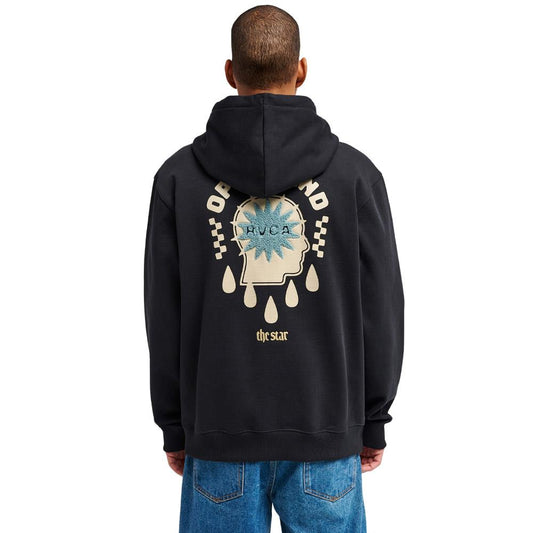 RVCA The Star Hooded Sweatshirt RVCA Black