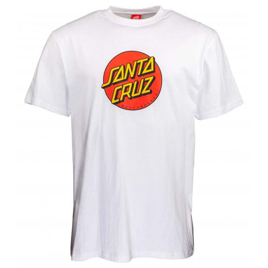 Santa Cruz Classic Dot T-Shirt White