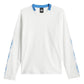 Adidas Skateboarding Formula Long Sleeve T-Shirt Core White Lucid Ray Blue