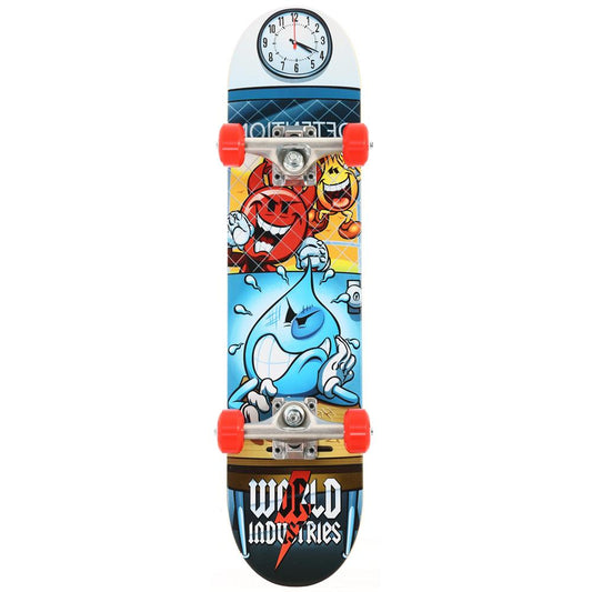 World Industries Detention Soft Top Complete Skateboard Multi 6.5'