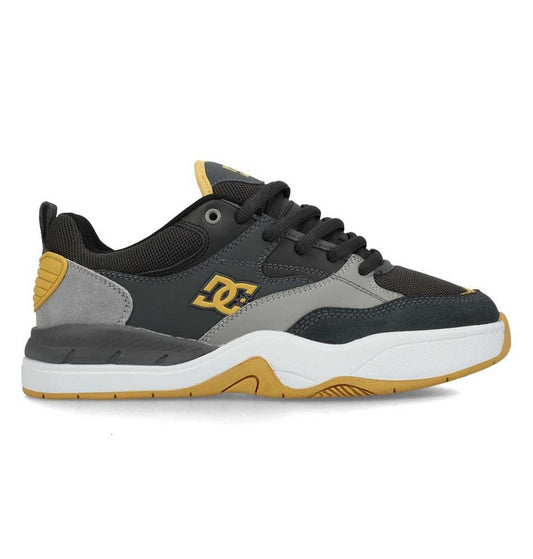 DC Shoes Ascend S Dark Grey Grey Tan Skate Shoes