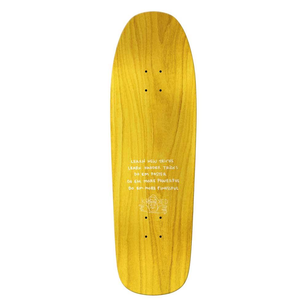 Krooked Skateboards Gonz Hard 2 Hitt Skateboard Deck 9.81"