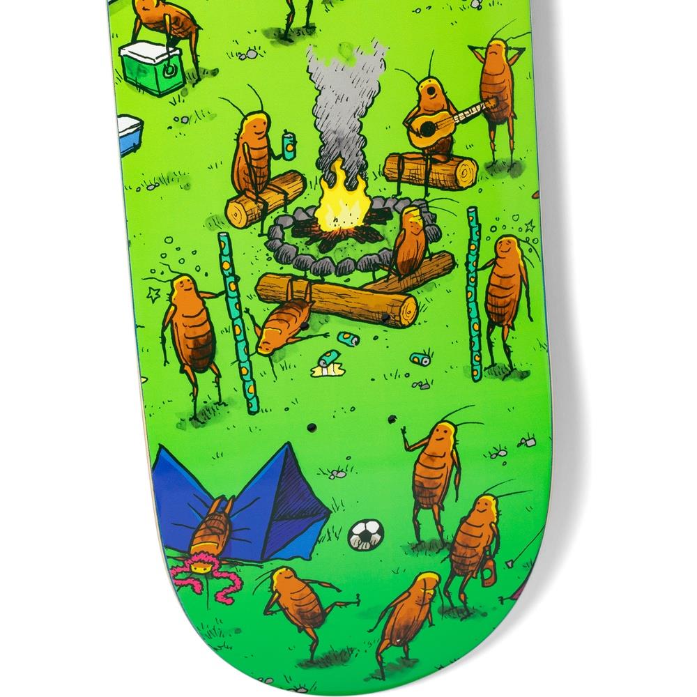 Anti Hero Daan Roached Out 2 Skateboard Deck Green 8.28"