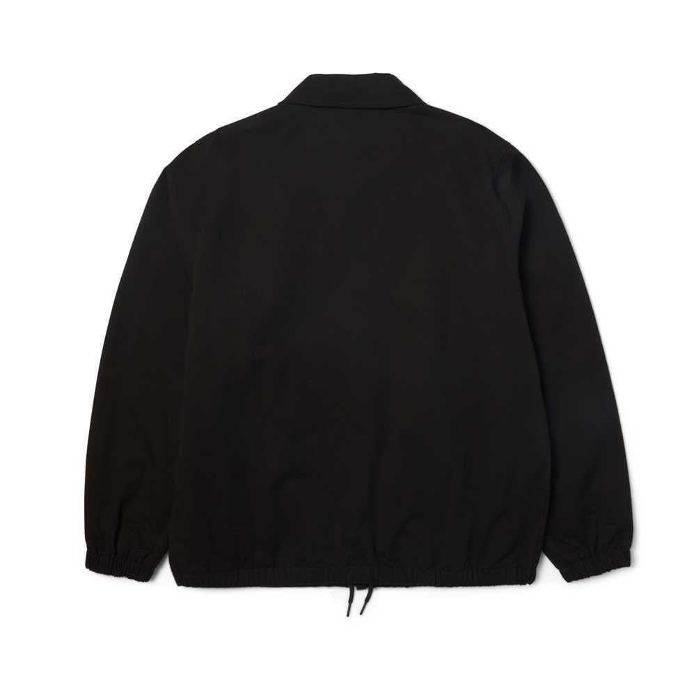 Huf 89 Twill Coaches Jacket Black White