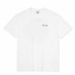 Polar Skateboards Fill Logo Burnside 2084 T-Shirt White