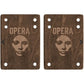 Opera Ply Wood Riser Pads 3ply Multi 1/8"