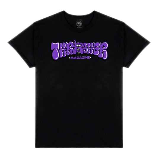 Thrasher Skateboard Magazine Bully T-Shirt Black