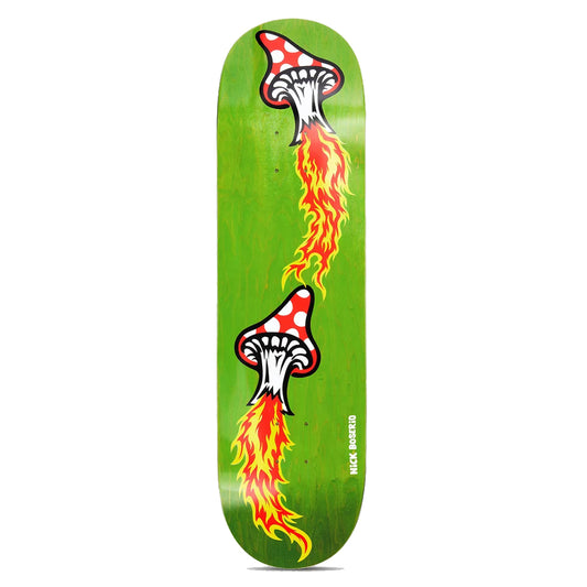 Polar Nick Boserio Fly Agaric Skateboard Deck RANDOM STAIN 8.25"
