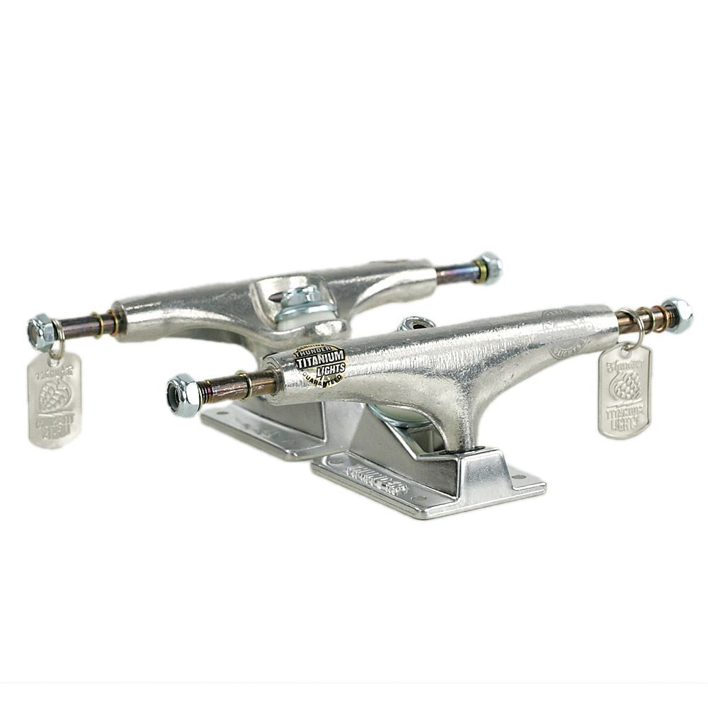 Thunder Hi 147 Lights Skateboard Trucks Titainium 3 LIghts Polished 147mm