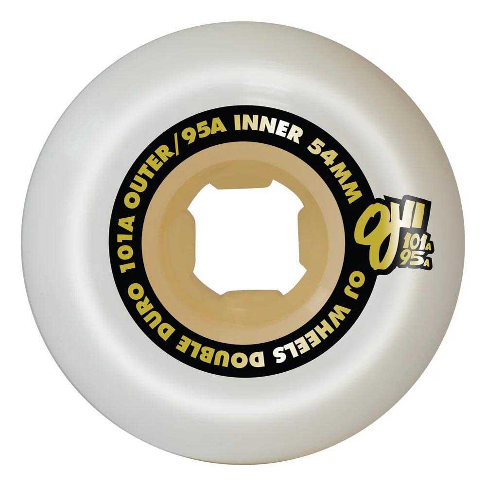 OJ Skateboard Wheels Double Duro Gum 101/95A Mini Gum 54mm