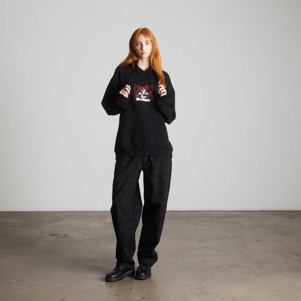 Huf Chaos Pullover Hooded Sweatshirt Black