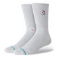 Stance Hit Me Crew Socks Heather Grey Large Uk7-11
