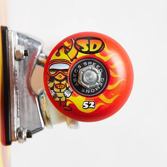 Speed Demons Hot Shot Factory Complete Skateboard Multi 7.5"