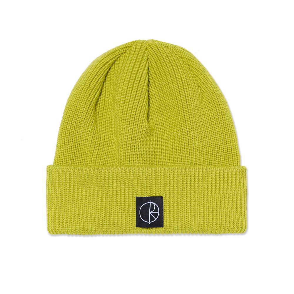 Polar Double Fold Merino Beanie Moss Green