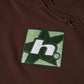 Huf H Star Pullover Hooded Sweatshirt Bison