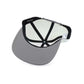 Brixton OATH III Snapback Cap Charcoal Off White One Size