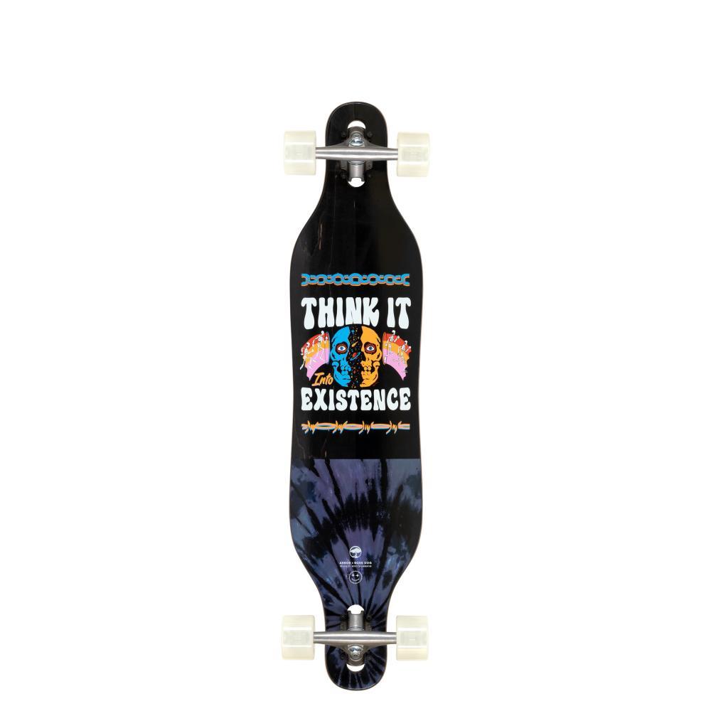 Arbor Performance Boss Dog Artist Axis Black Complete Cruiser Skateboard 37 IN