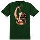 Real Harry Lintell Sword Swallower Short Sleeve T-Shirt Forest Green