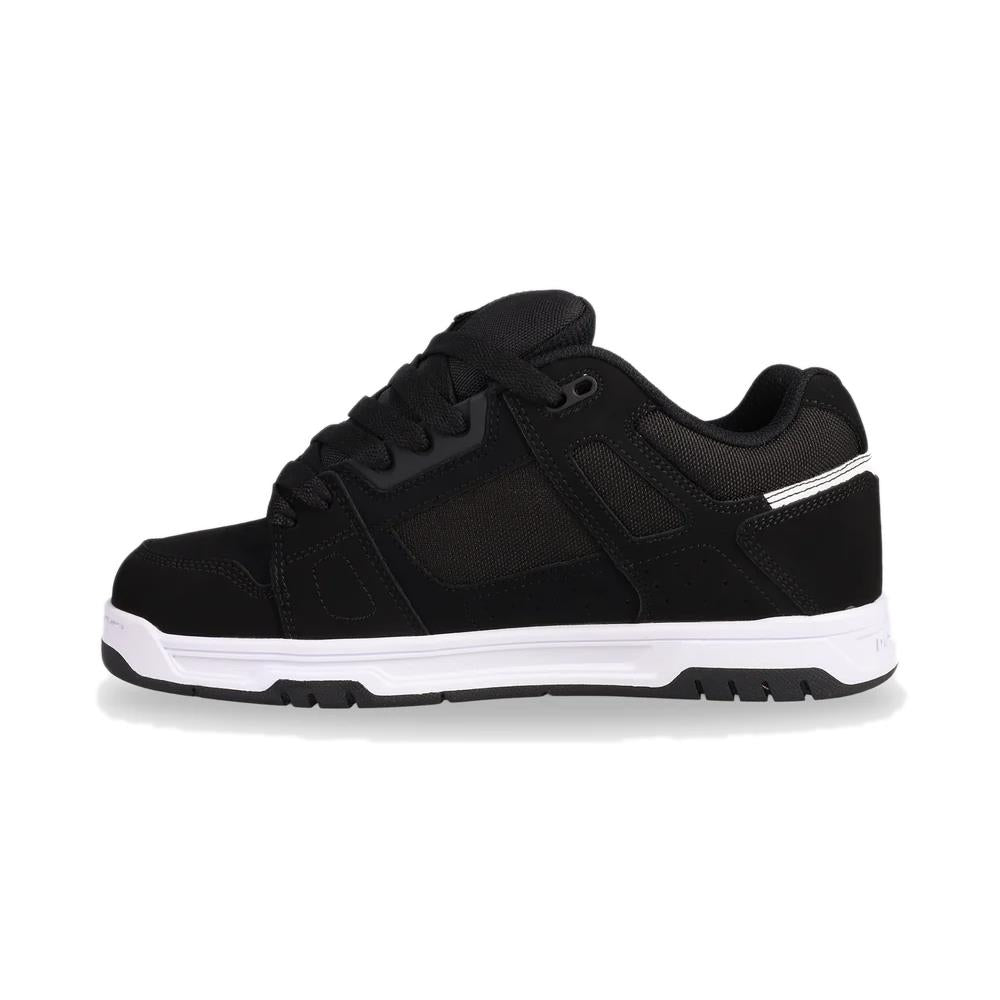 DC Shoe Co Stag Skate Shoes Black Black White