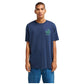 RVCA Sanctum Short Sleeve T-Shirt Moody Blue