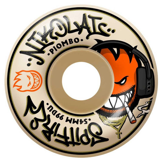 Spitfire Formula Four Skateboard Wheels Nikolai  Pro Edition Classic 99 54mm