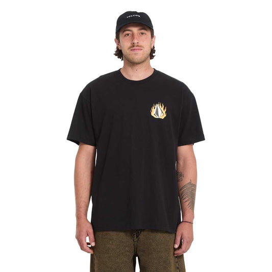 Volcom Double Fantasy Short Sleeve T-Shirt Black