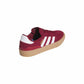 Adidas Skateboarding Busenitz Vulc II Collegegiate Burgundy Cloud White Gold Metalic Skate Shoes