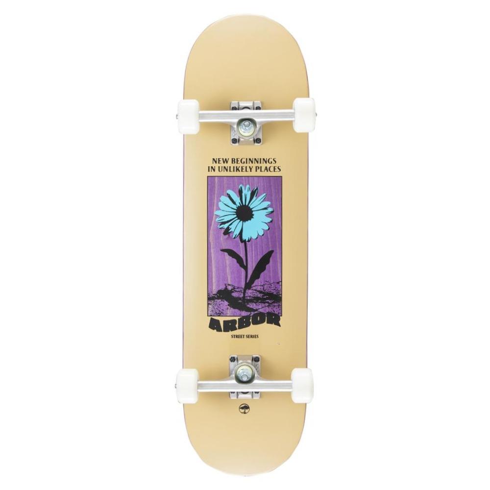 Arbor Street Complete Skateboard Daisy Multi 8.5"