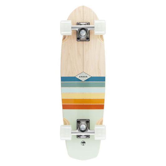 Arbor Cruiser Complete Skateboard Foundation Pocket Rocket Multi 27"