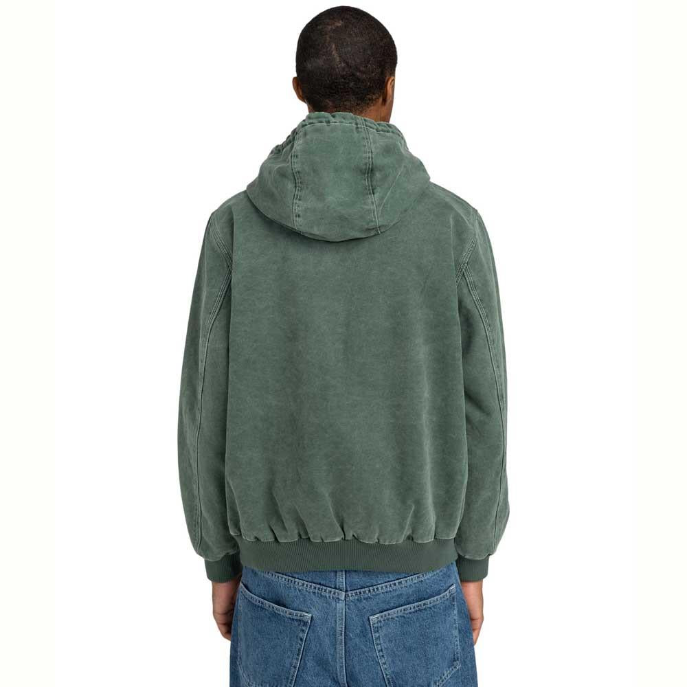 Element Dulcey Light Canvas Hooded Jacket Jungle Green