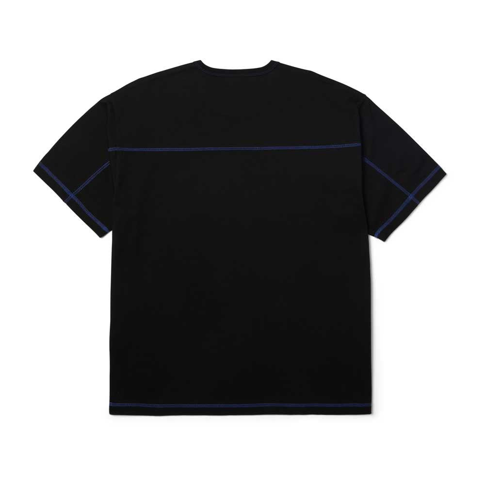 Huf Legacy Football Tee Black