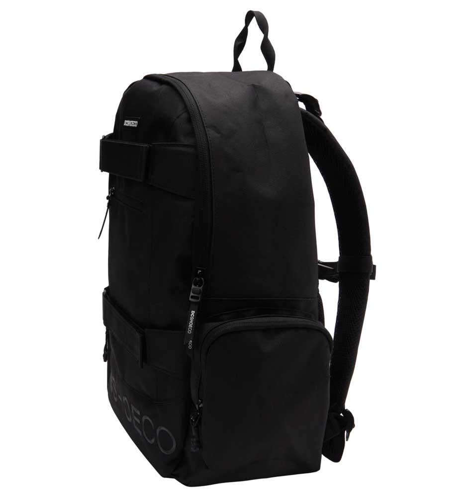 DC Shoe Co Breed 5 Black Skateboarding Backpack SP26