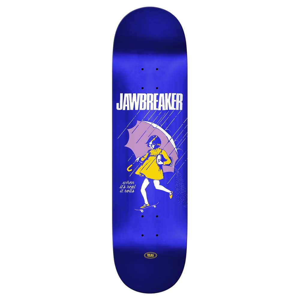 Real Team Jawbreaker Blue Foil Skatebord Deck 8.25"