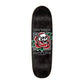 Santa Cruz Shaped Skateboard Deck Dressen Skull Rose Pro Black 9.25"