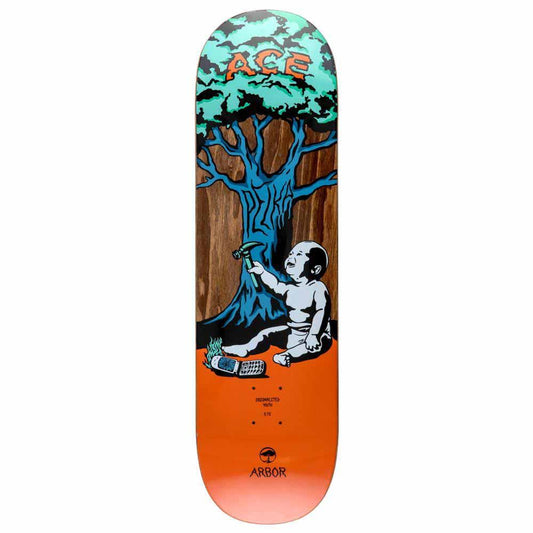 Arbor Skateboard Deck Ace Pelka Disconnected Youth Multi 8.75"