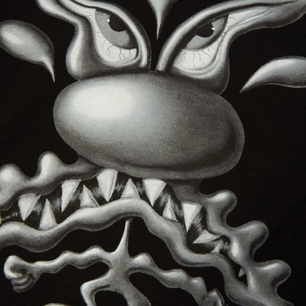 HUF x Kenny Scharf  Mean Guy T-Shirt Black
