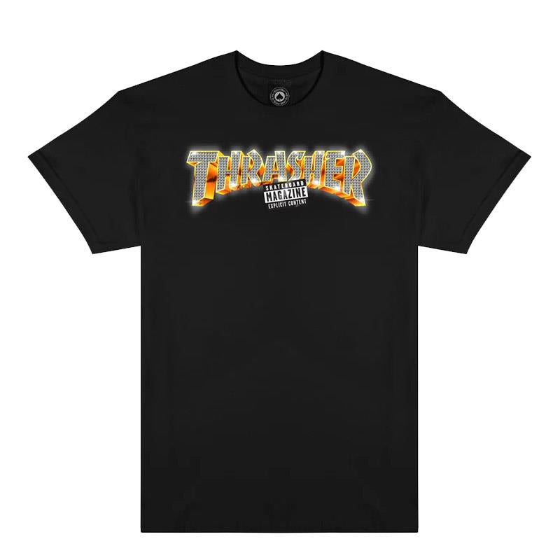 Thrasher Magazine T-Shirt Explicit Black