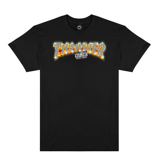 Thrasher Magazine T-Shirt Explicit Black