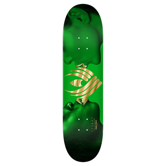 Powell Peralta KISS Flight Skateboard Deck Green Gold Foil 8.5"