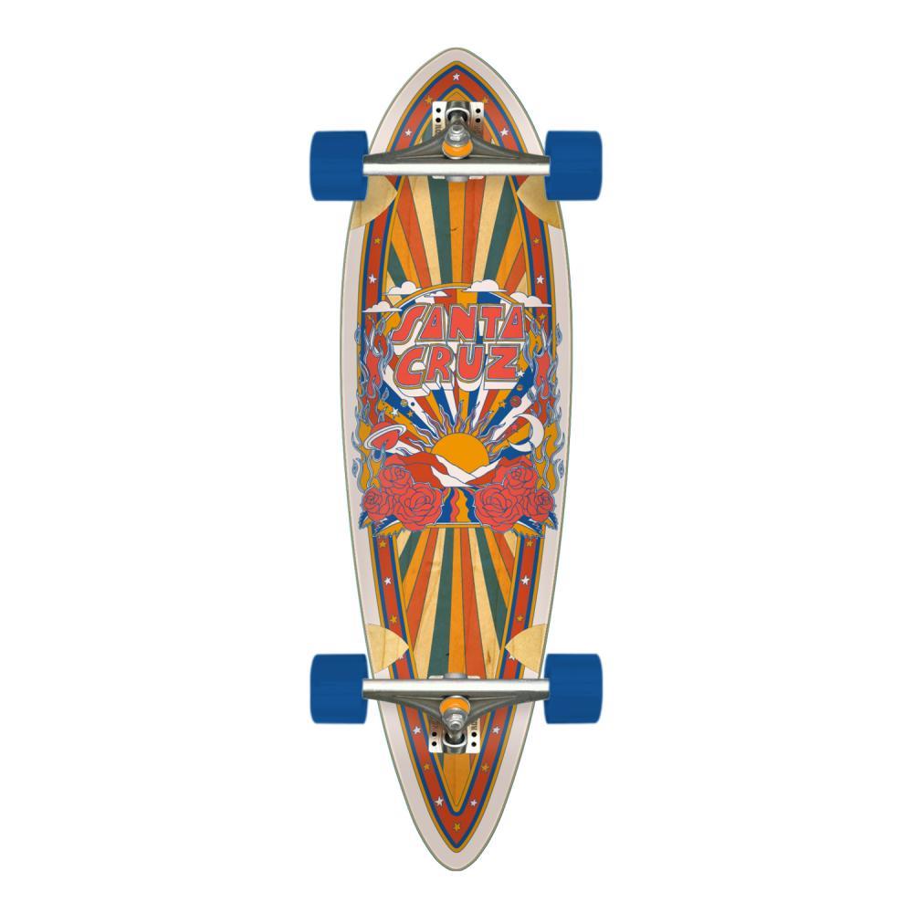 Santa Cruzer Complete Skateboard Foxy Sun Multi 9.2"