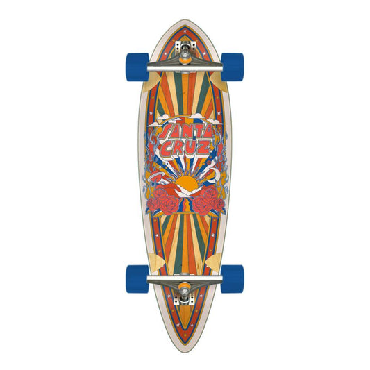 Santa Cruzer Complete Skateboard Foxy Sun Multi 9.2"