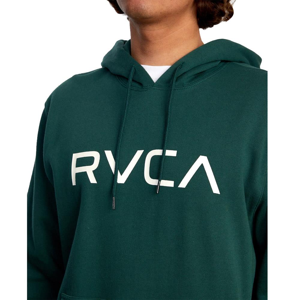 RVCA Big RVCA Hooded Sweatshirt Hunter Green