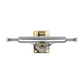 Slappy ST1 Ultra Low Inverted Hollow Lights Skateboard Trucks Polished Gold Gold 8"