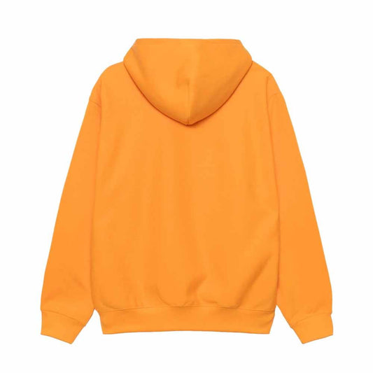 Stussy Basic Applique Hooded Sweatshirt Tangerine