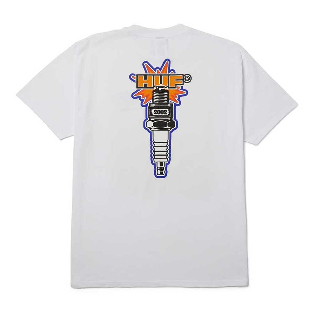 Huf Spark It Up Short Sleeve T-Shirt White
