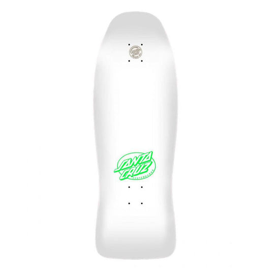 Santa Cruz Reissue Skateboard Deck Kendall End of the World White Multi 10"